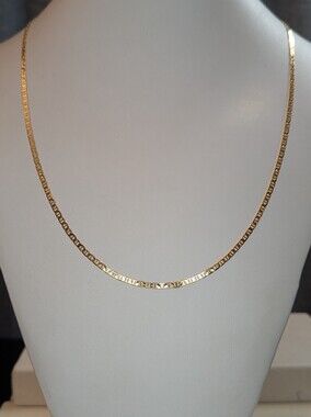 18k Brazilian Gold Filled 20" Chain Necklace W072426-1